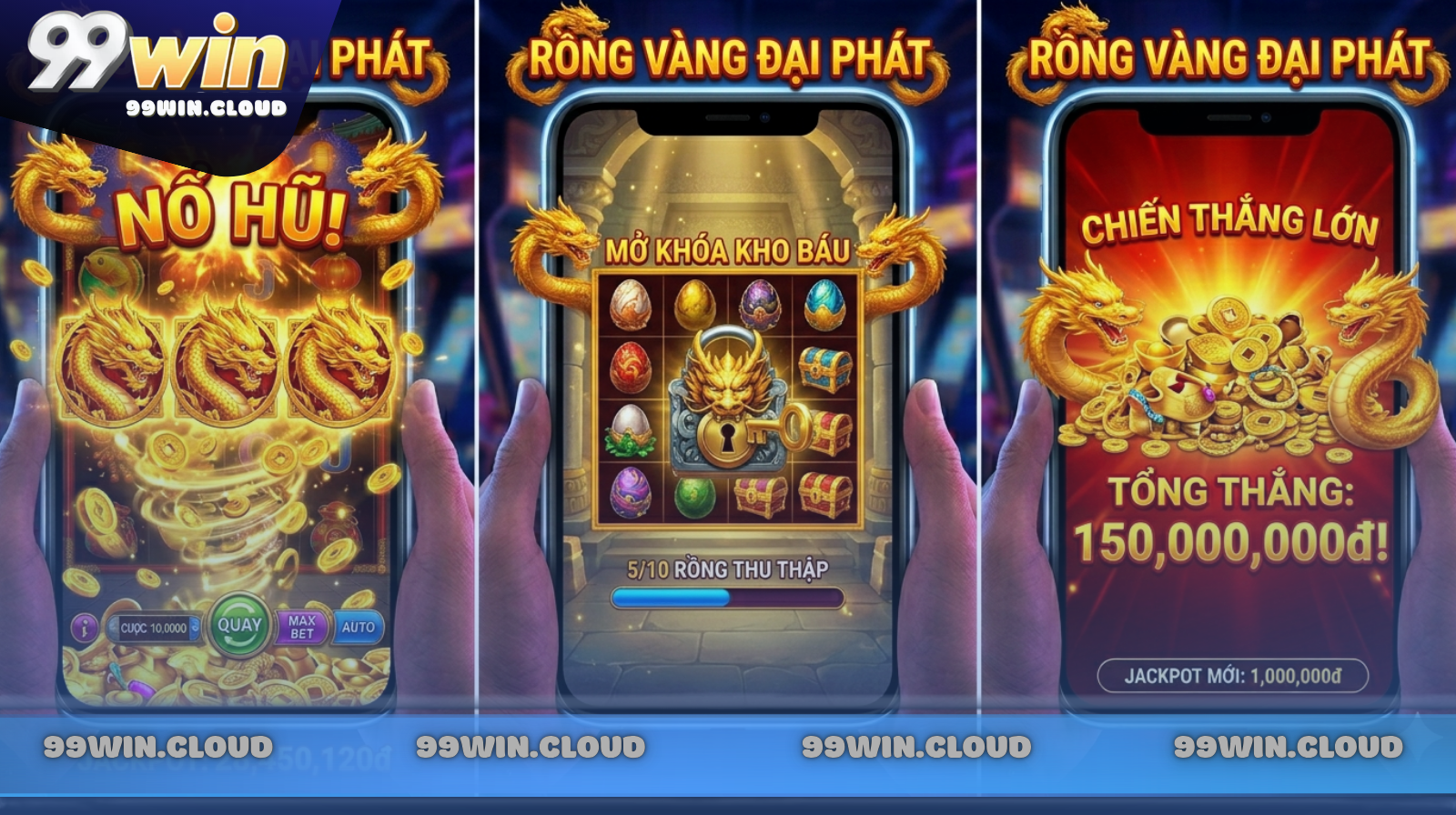 Tại sao slot Rồng Vàng Đại Phát được yêu thích?
